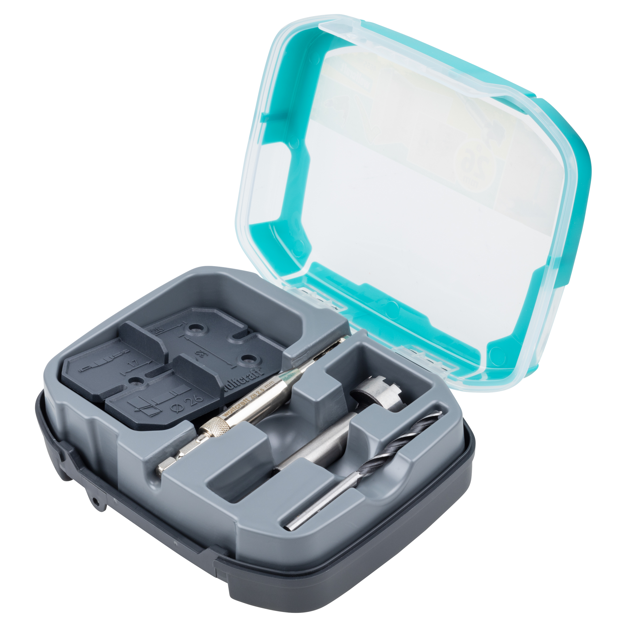 Hinge hole set, Ø 26 mm, 5 pcs. - Image 1