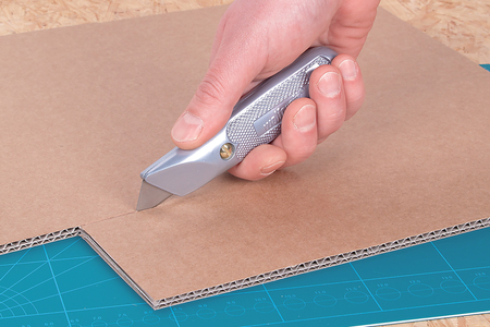 Standard Cutter Trapezium Blade Knife