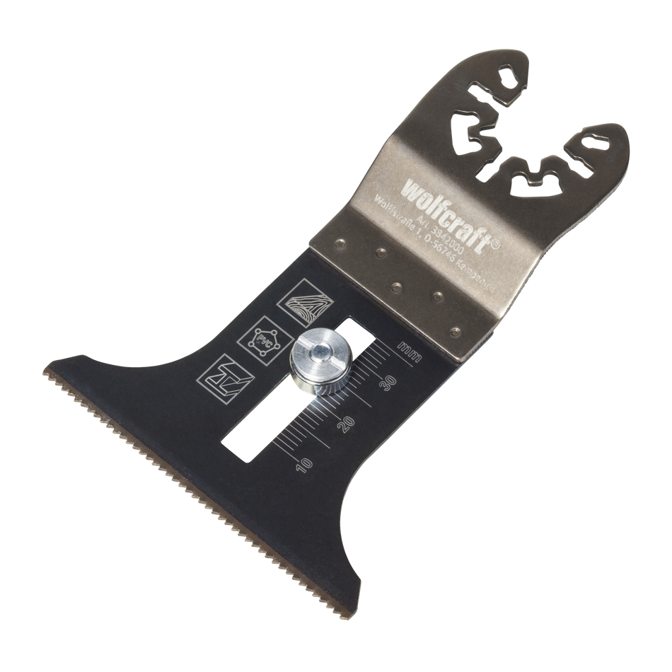 BIM Pushcut Saw Blade With Depth Stop PRO”, universal receptacle, coated boards, non-ferrous metals, 65 mm