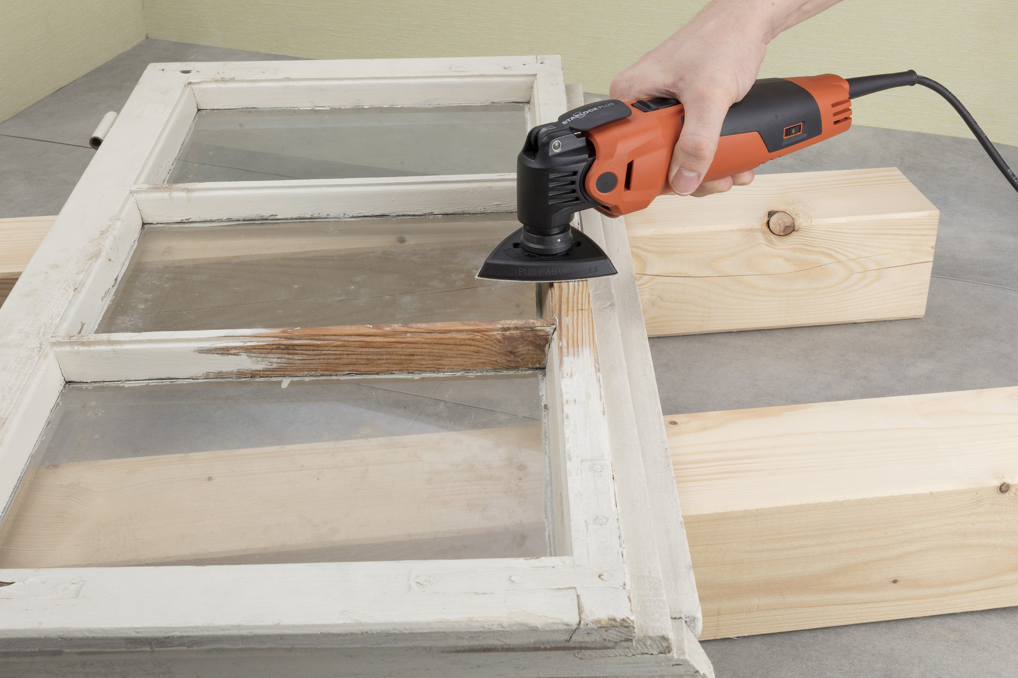 Adhesive Sanding Plate “Expert”, STARLOCK receptacle