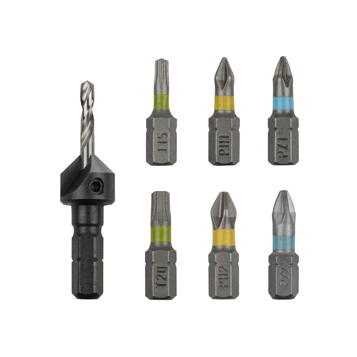 Flipbit Accessories Set For Woodworking 7 Pcs. - Image 1