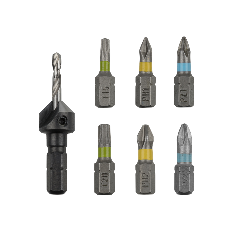 Flipbit Accessories Set For Woodworking 7 Pcs. - Image 1