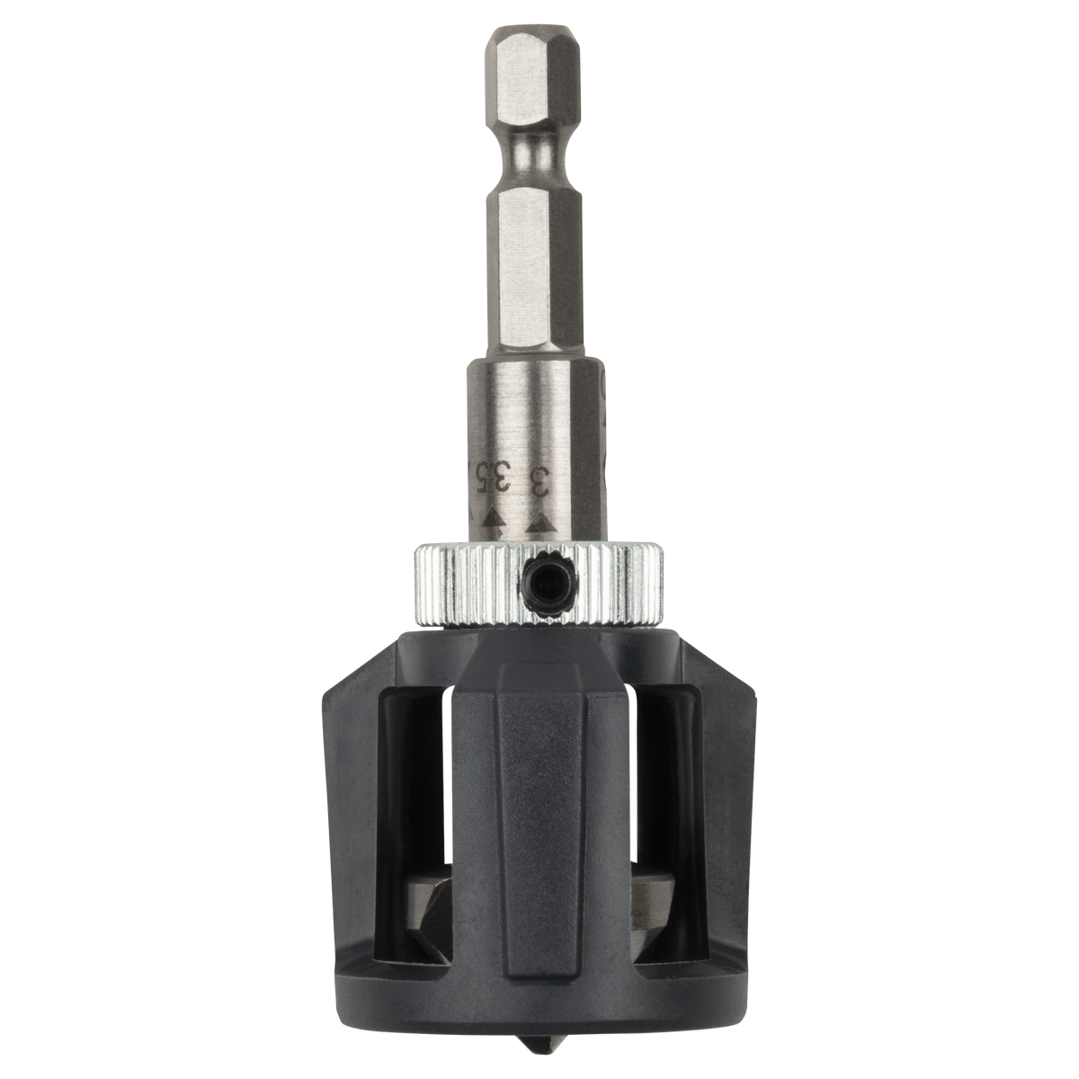 Countersink with Depth Stop, Hexagon Shank