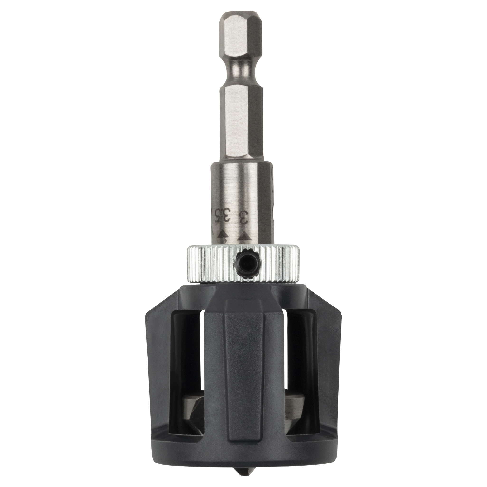 Countersink with Depth Stop, Hexagon Shank