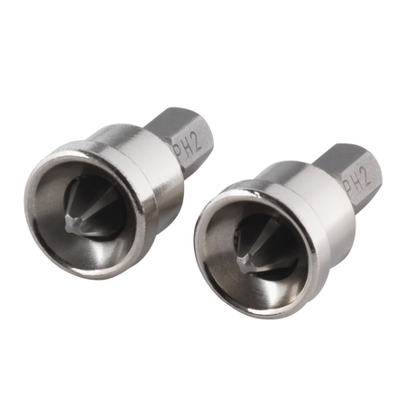 2 Plasterboard Bits With Depth Stop, Crosshead (PH 2)