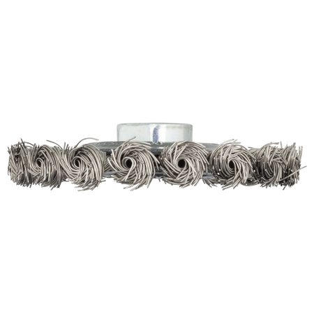 Stainless Steel Wire Wheel Brush, twisted