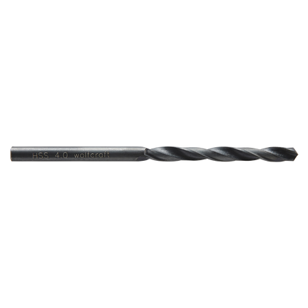 HSS Metal Drill Bit, rolled, Ø 4 mm