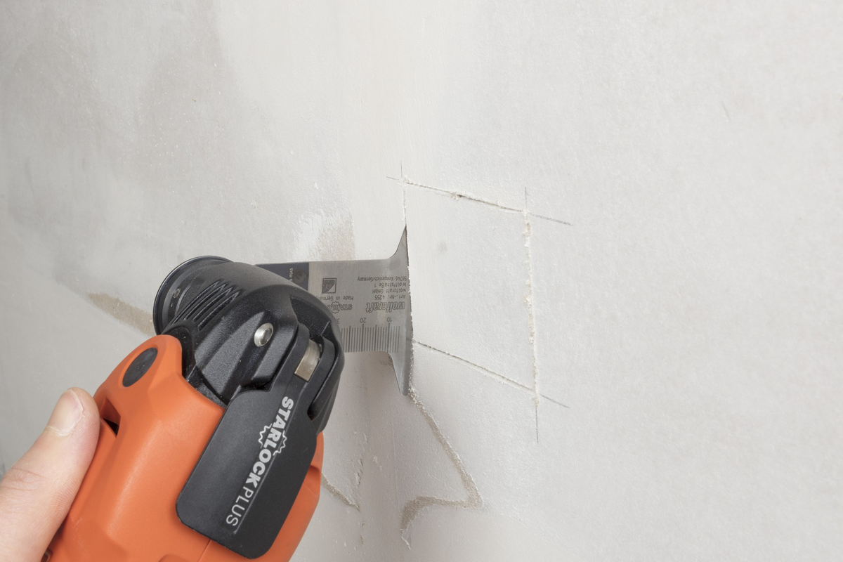 HCS Pushcut Saw Blade ”Expert”, STARLOCK receptacle, wood, plastic, plasterboard, 65 mm