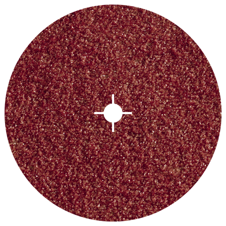 5 Fibre Sanding Discs for metal, Ø 180 mm, grain 100