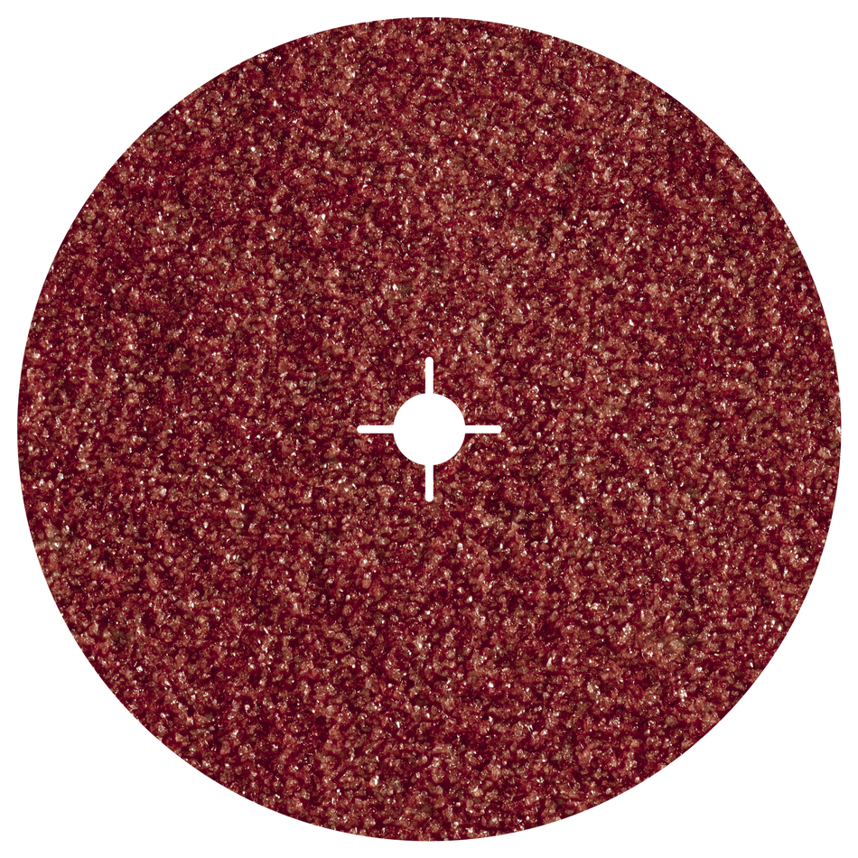 5 Fibre Sanding Discs for metal, Ø 180 mm, grain 100