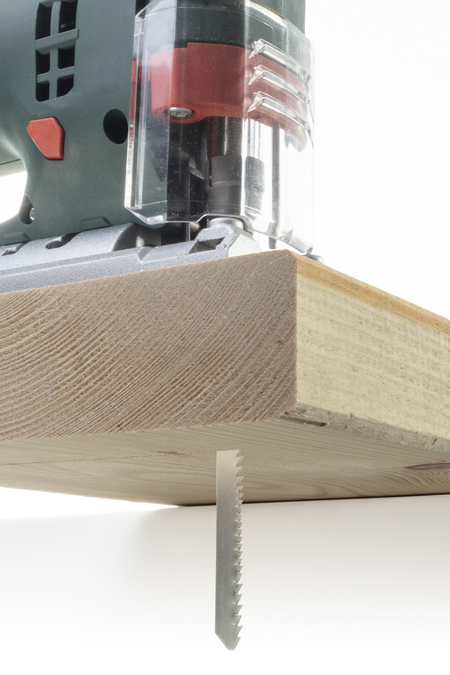 2 BIM Jigsaw Blades; T-shank; metal, wood, plastic; rough cut