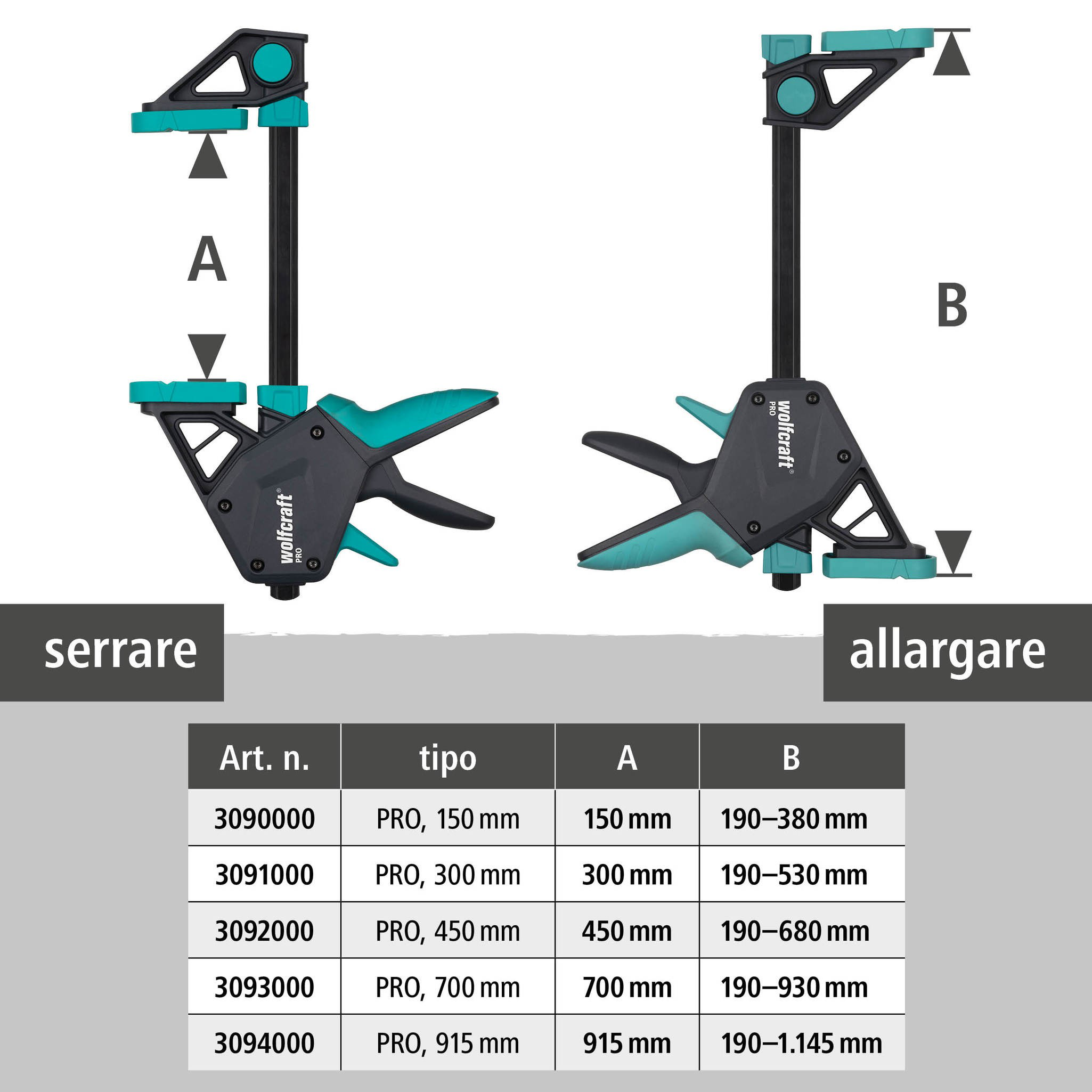PRO One-Hand Clamp (it)
