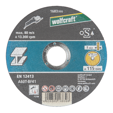 Cutting Disc for Metal, extra thin, Ø 115 mm