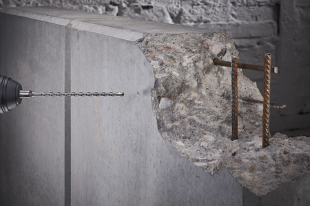 “Professional 4-cut” Concrete Drill Bit, Tungsten Carbide Tipped, SDS-plus - Image 4