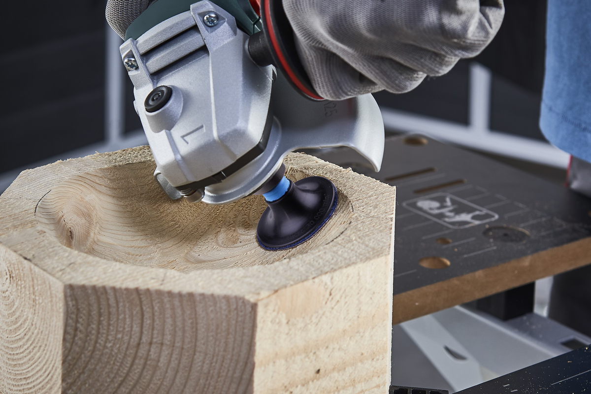 8 Grinding Attachments With Screw-In Mandrel, Ø 50 mm - Image 2