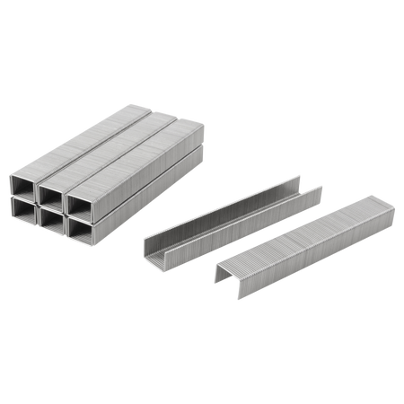 1,400 Broad Back Staples, Extra Hard Steel, Type 053, 8 mm