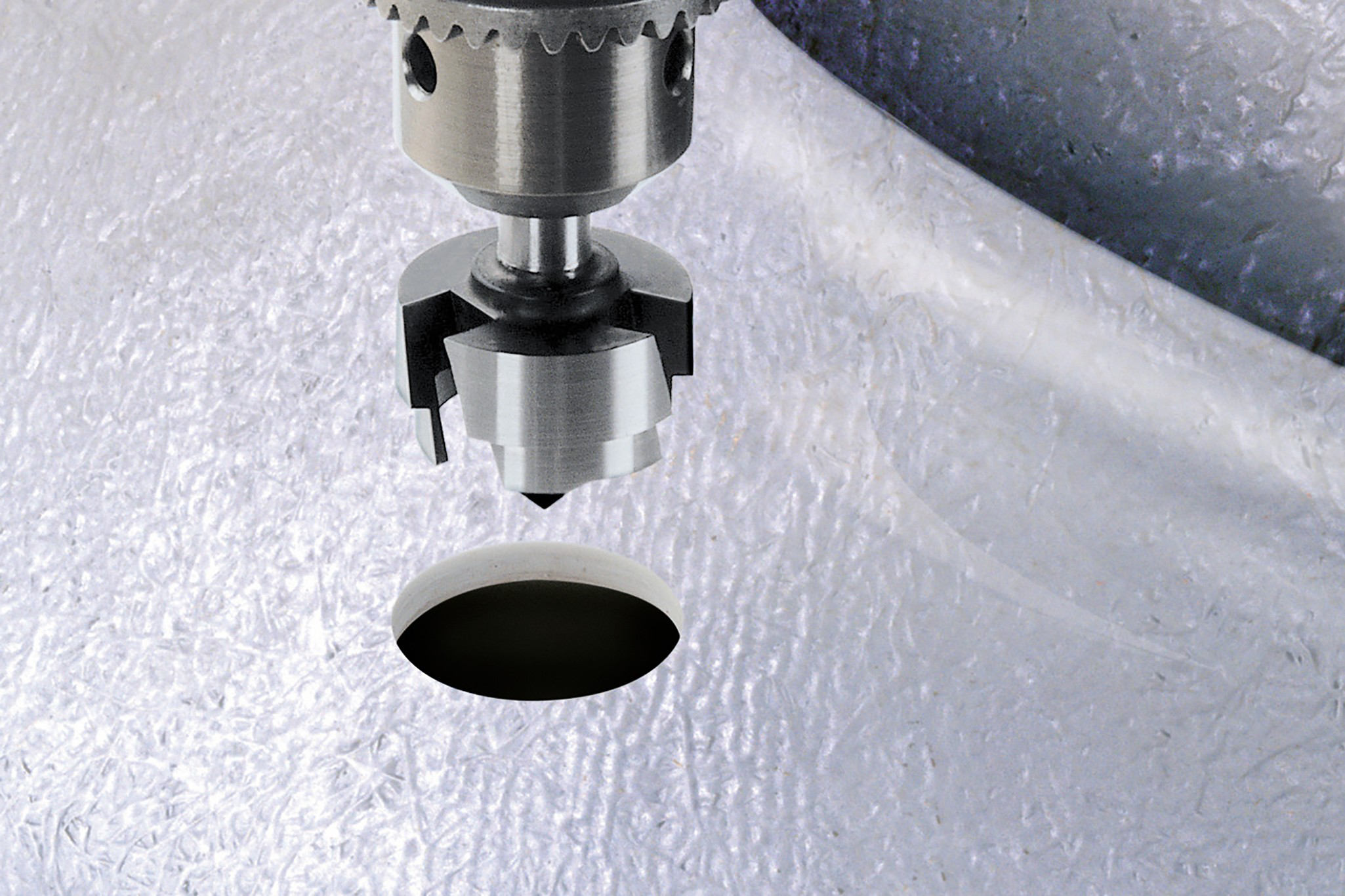 Special Drill Bit for Fibreglass Reinforced Plastic (GRP) Ø 28–35 mm