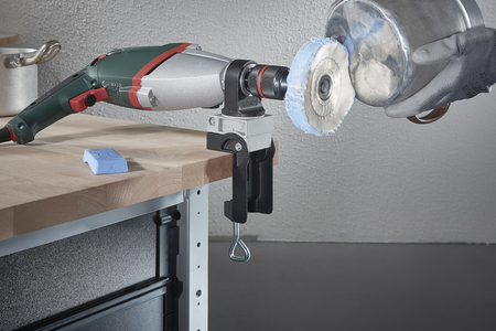 Universal Drill Clamp, Die-Cast Aluminium, Swivelling