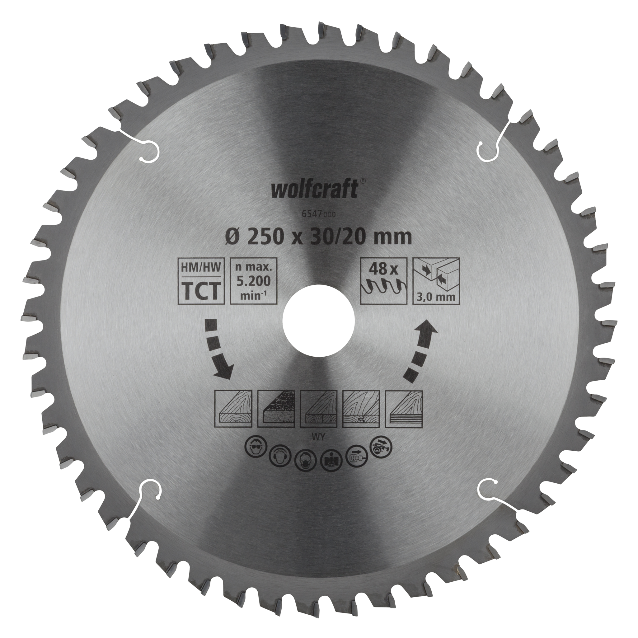 Cross and Mitre Cut Saw Blades, orange series (fine, clean cuts) - Image 1