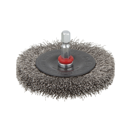 Stainless Steel Wire Wheel Brush, Ø 75 mm