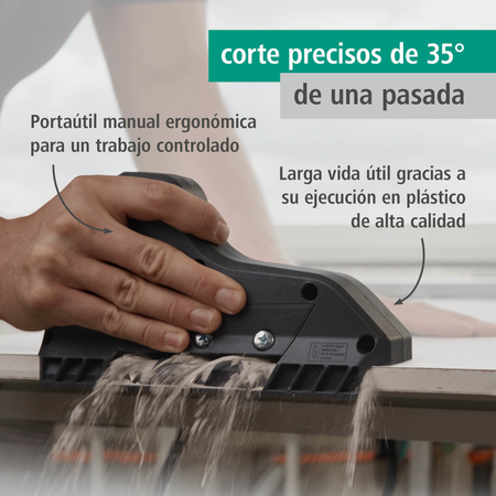 Triple-Blade Edge Planer (es)