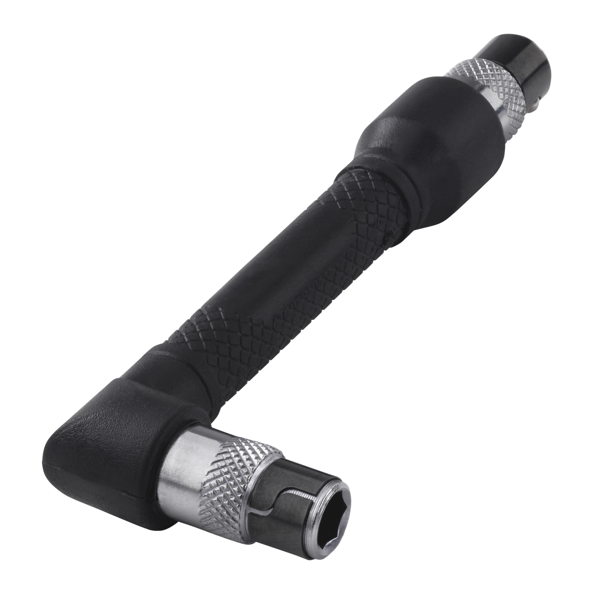 Angled Hand Screwdriver With 2 Bit Sockets
