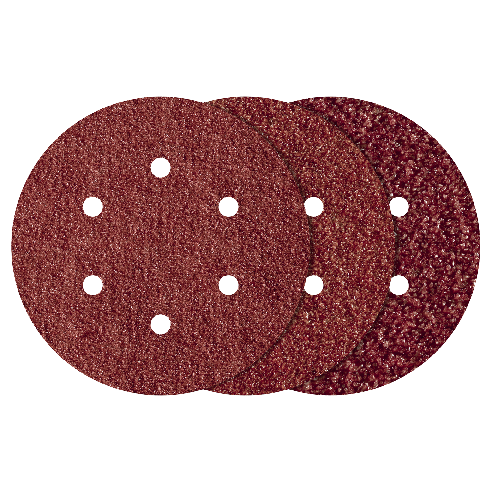 Easy-Fix Sanding Disc Set for Wood/Metal, Ø 150 mm, 12 Pcs.