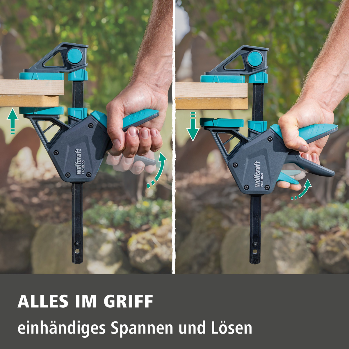 XL PRO ERGO One-Hand Clamp Set, 3 Pcs.