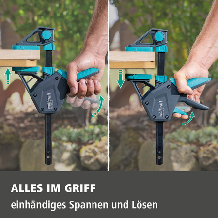 XL PRO ERGO One-Hand Clamp Set, 3 Pcs.