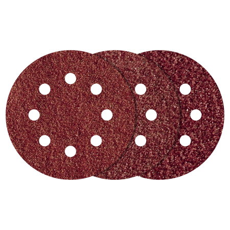 Easy-Fix Sanding Disc Set Wood/Metal, Ø 125 mm, 15 Pcs.