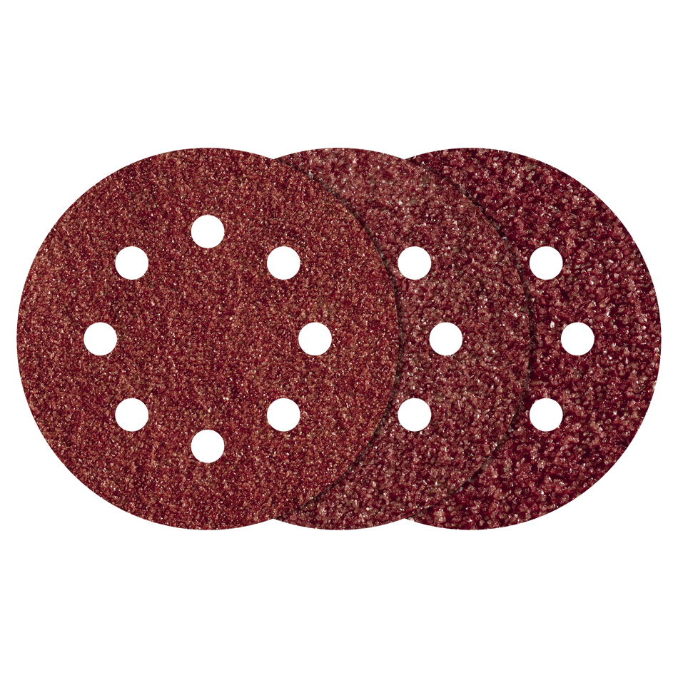 Easy-Fix Sanding Disc Set Wood/Metal, Ø 125 mm, 15 Pcs.