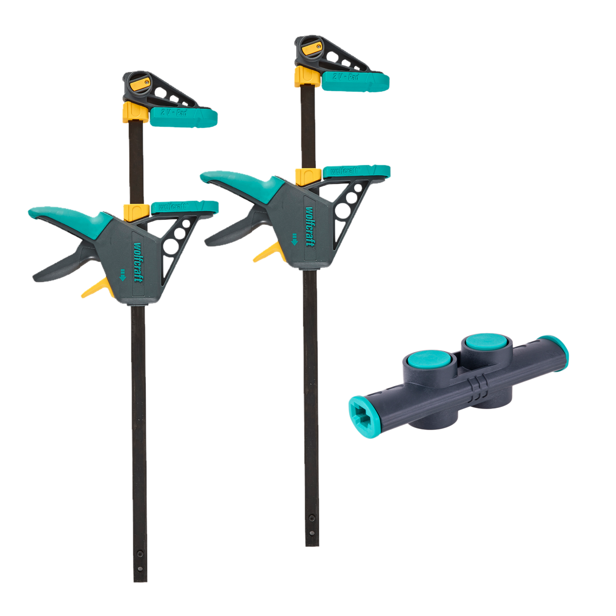 XL One-Hand Clamp Set, 3 Pcs.