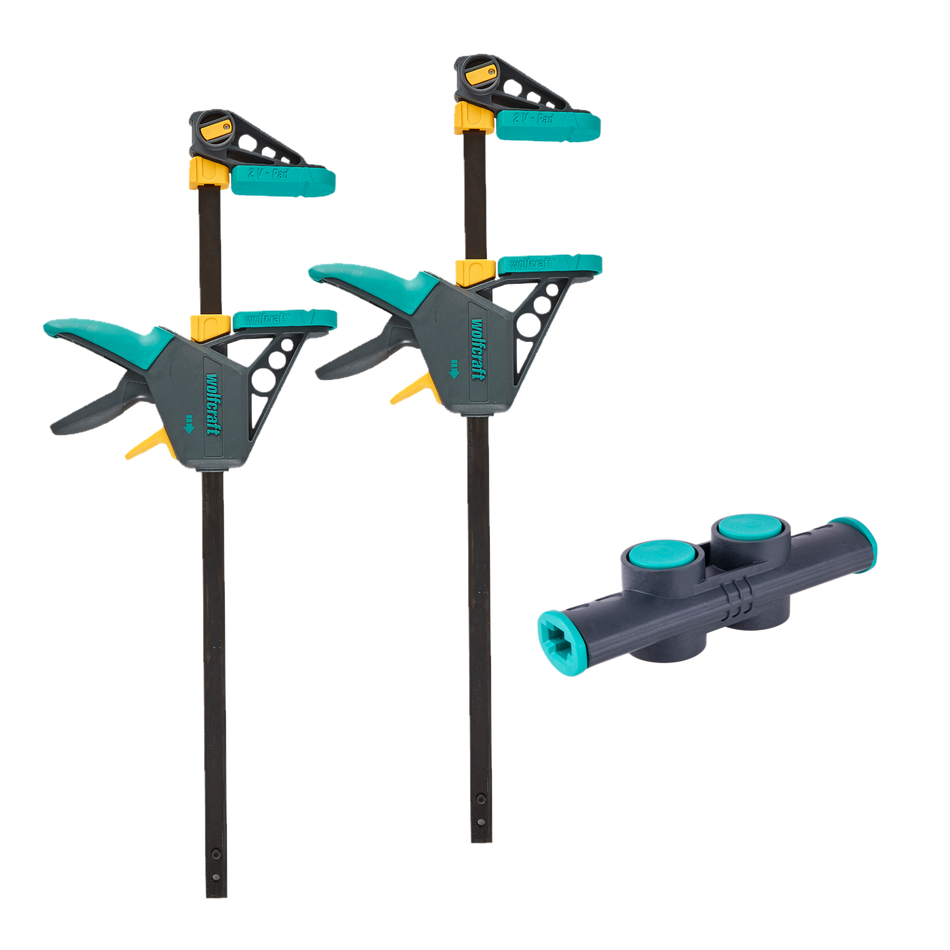 XL One-Hand Clamp Set, 3 Pcs.