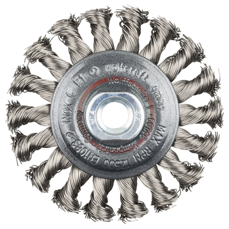 Stainless Steel Wire Wheel Brush, twisted