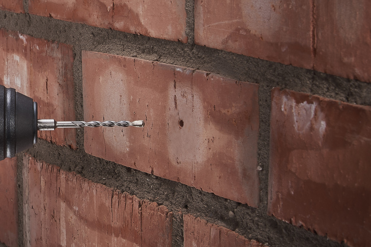 Concrete Drill Bit, Tungsten Carbide Tipped, SDS-Quick