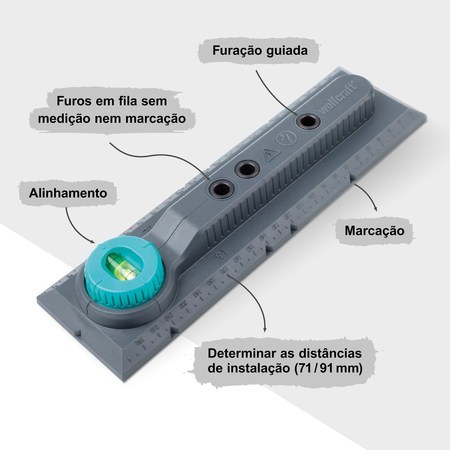 Drill Jig “Electrics” (pt)