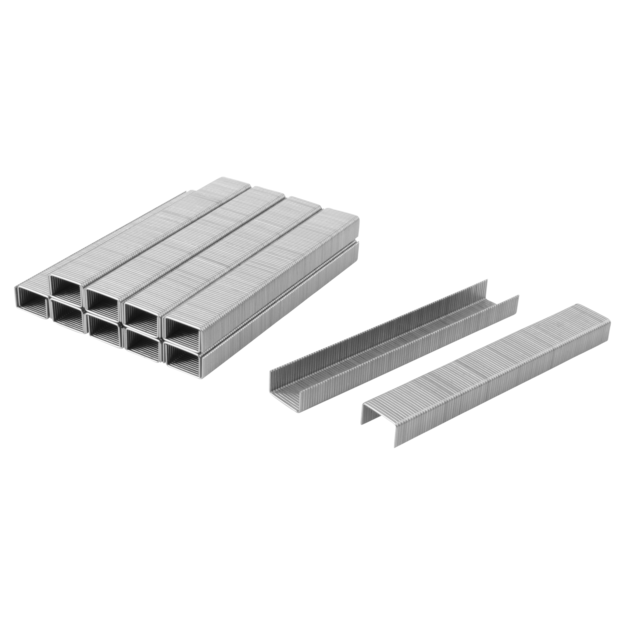 2,000 Broad Back Staples, INOX, Type 053, 6 mm