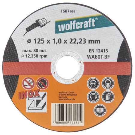 Cutting Discs for Stainless Steel, extra thin, Ø 125 mm