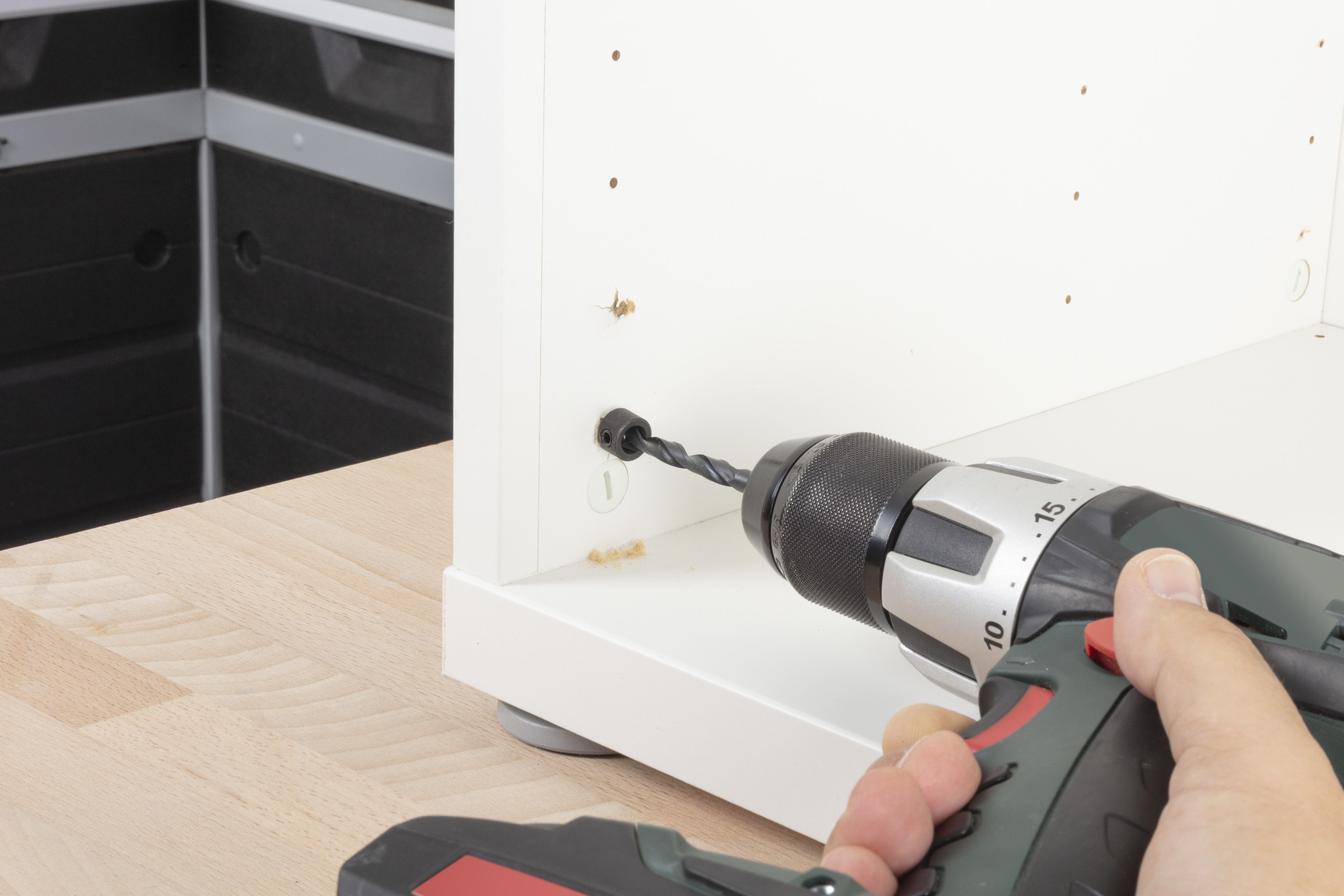 Repair Set for Cup Hinge – Cabinet Side, 11 Pcs. - Image 6