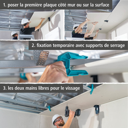 Drywall Installation Set for Ceiling Panels (fr)
