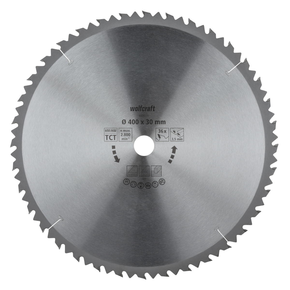 Circular Table Saw Blades, brown series (fast, rough cuts) - Image 1