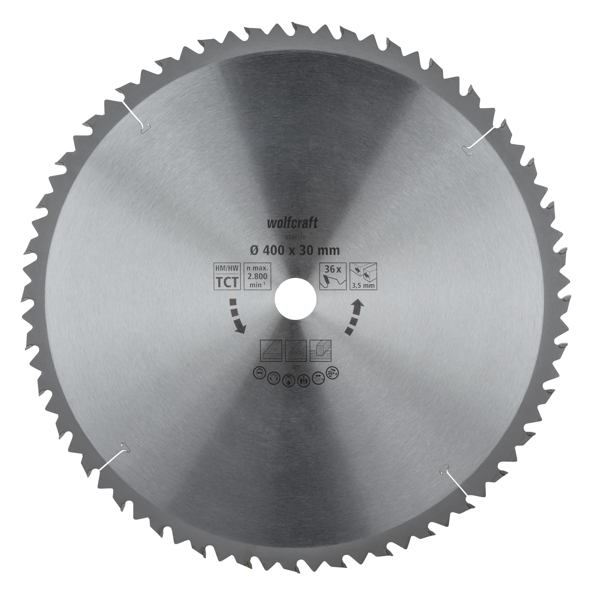Circular Table Saw Blades, brown series (fast, rough cuts) - Image 1