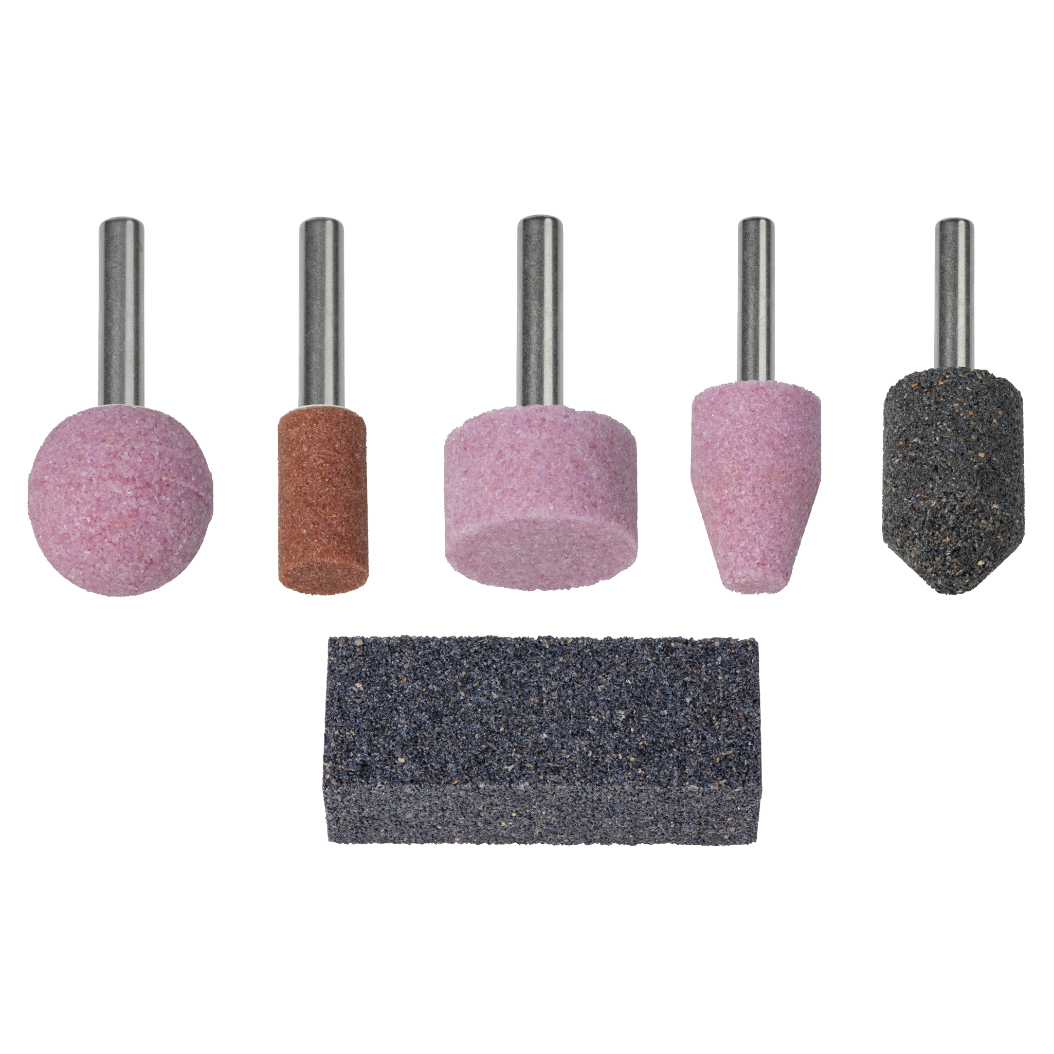 Mounted Stone Set, 6 Pcs.