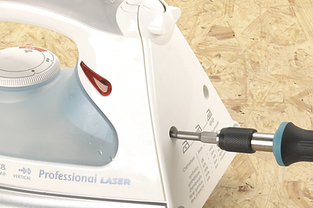 Solid Safety Screwdriver Blade Set, Hexagonal with Hole - Image 2