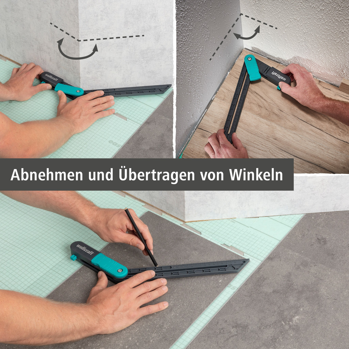 Angular Bevel Gauge with Marking Gauge Function (de)