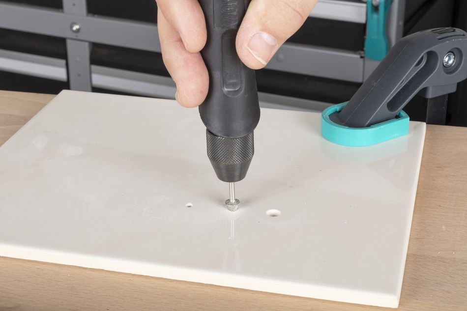 Diamond Mounted Point Set, Cylindrical and Tapered to Point, 2 Pcs. - Image 2