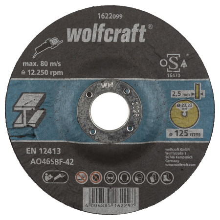 Cutting Disc for Metal, depressed centre, Ø 125 mm