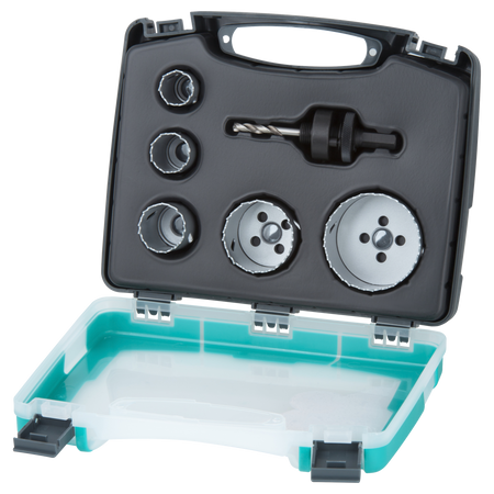 “Electricity and Plumbing” Bi-Metal Hole Saw Blade Set, 6 Pcs. - Image 1