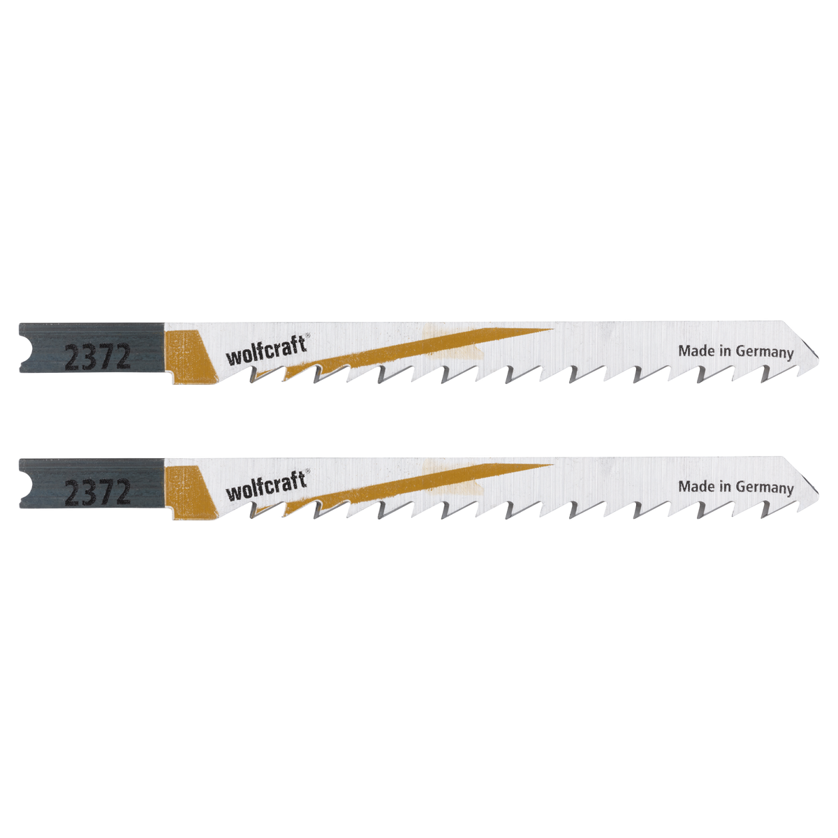 2 HCS Jigsaw Blades, U-shank, wood and acrylic glass, clean cut