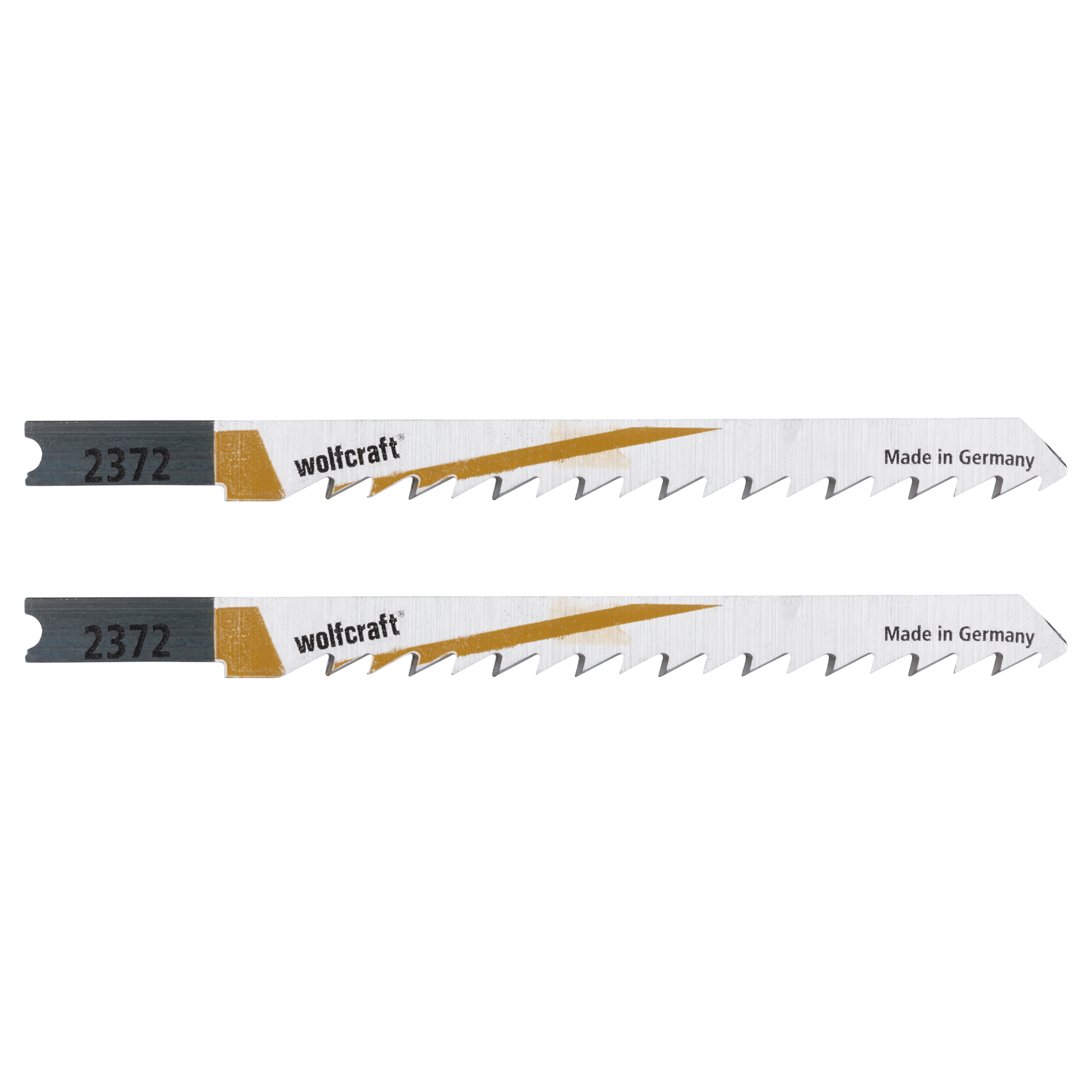 2 HCS Jigsaw Blades, U-shank, wood and acrylic glass, clean cut